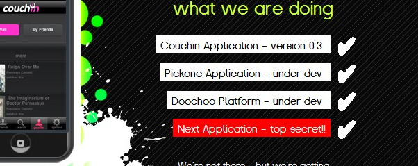 what is doochoo  next top secret app pic